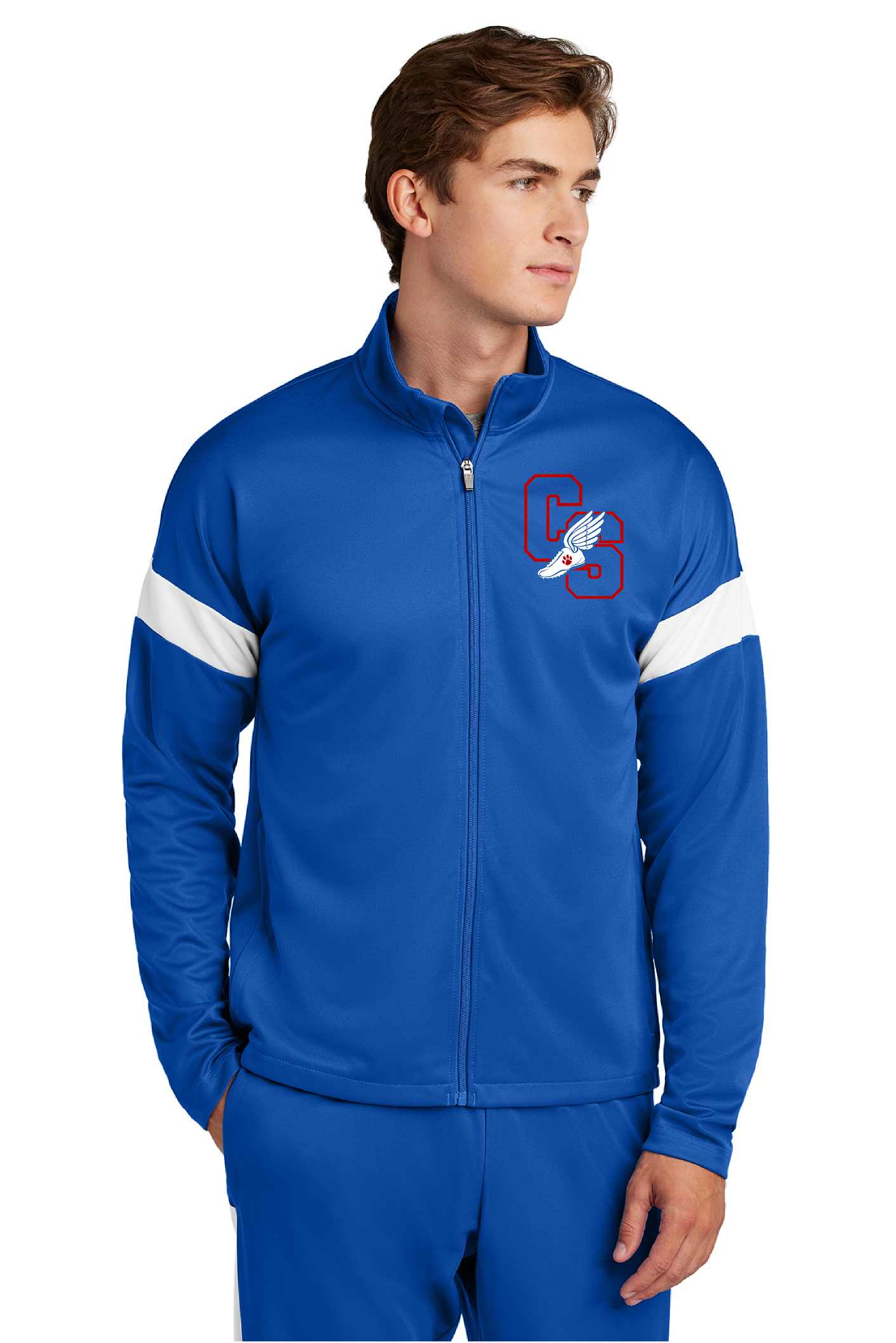 CS Track & Field LST800 Sport-Tek® Mens Travel Full-Zip Jacket