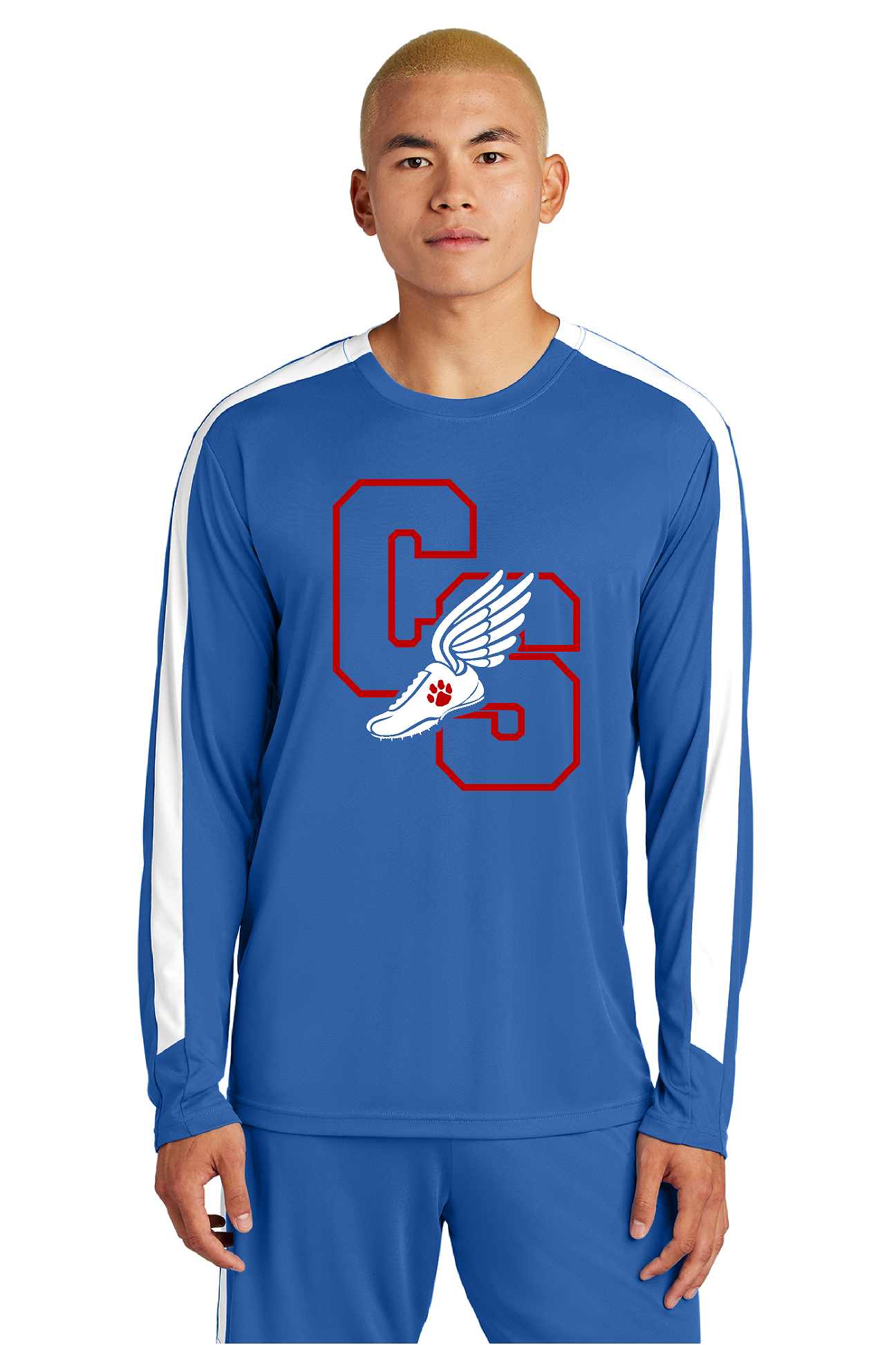 CS Track & Field ST100LSNEW Sport-Tek® Competitor™ United Long Sleeve Crew