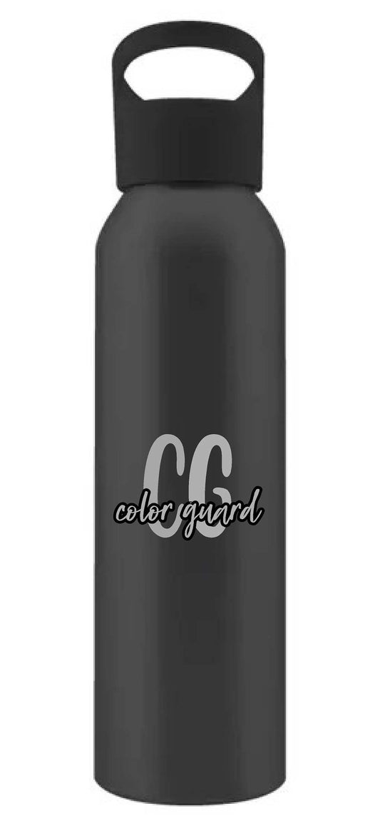 CG Colorguard Engraved Water Bottle