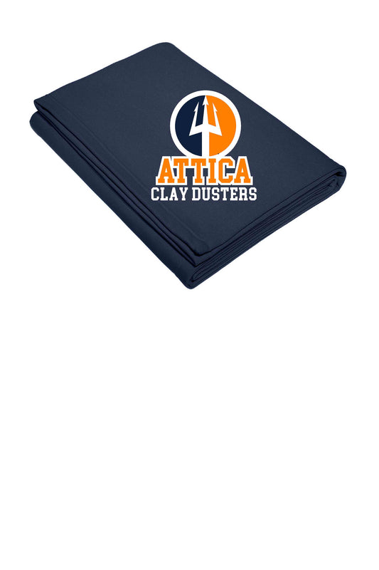 Attica Clay Dusters BP78 Port & Company® Core Fleece Sweatshirt Blanket
