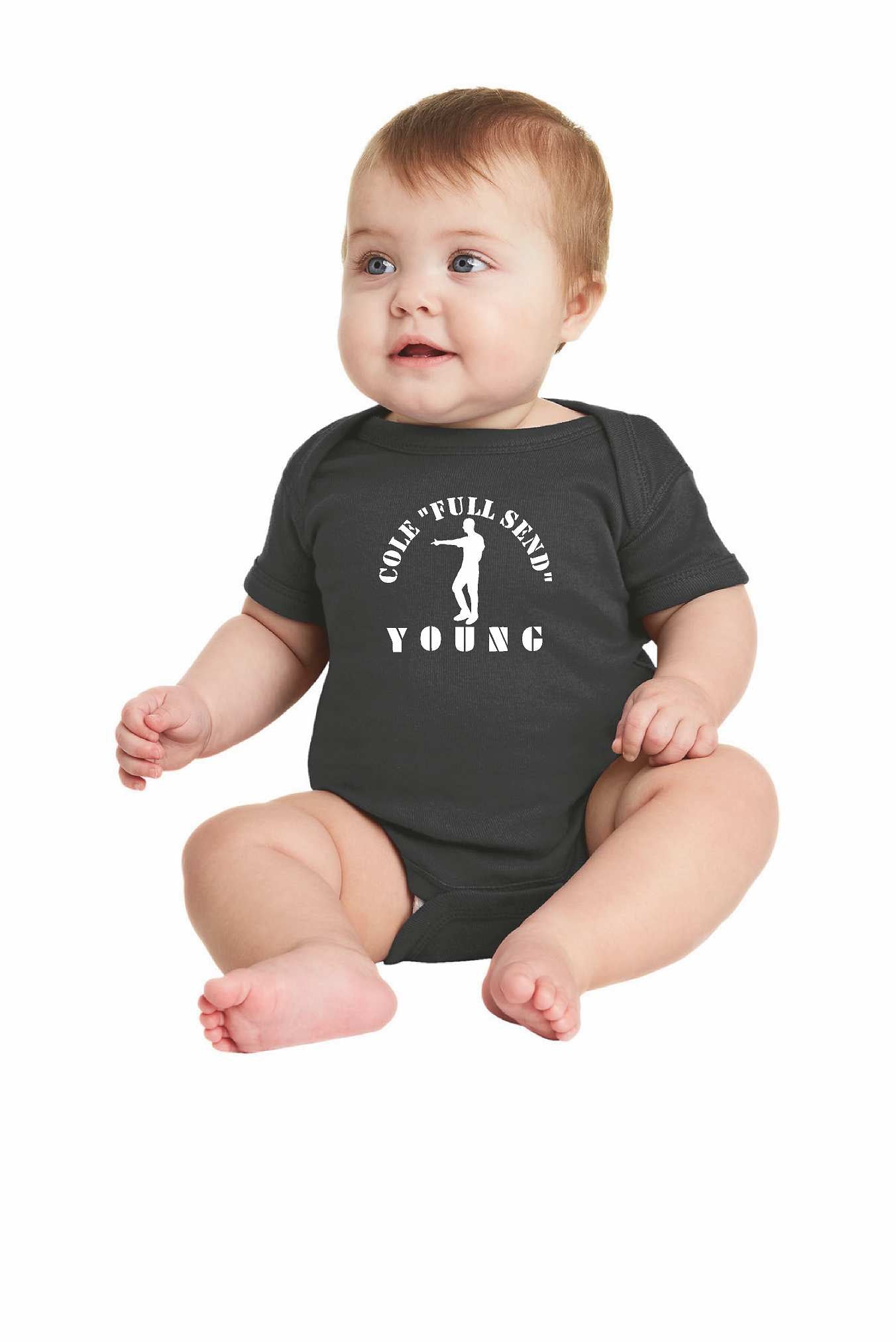 Cole Young Power Slap Baby Onesie RS4400 Unisex
