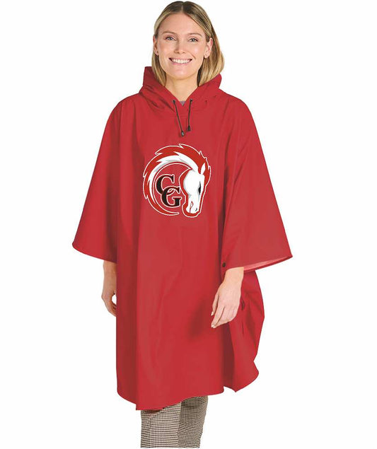 CG Chargers Unisex Charles River Peak Poncho 1415