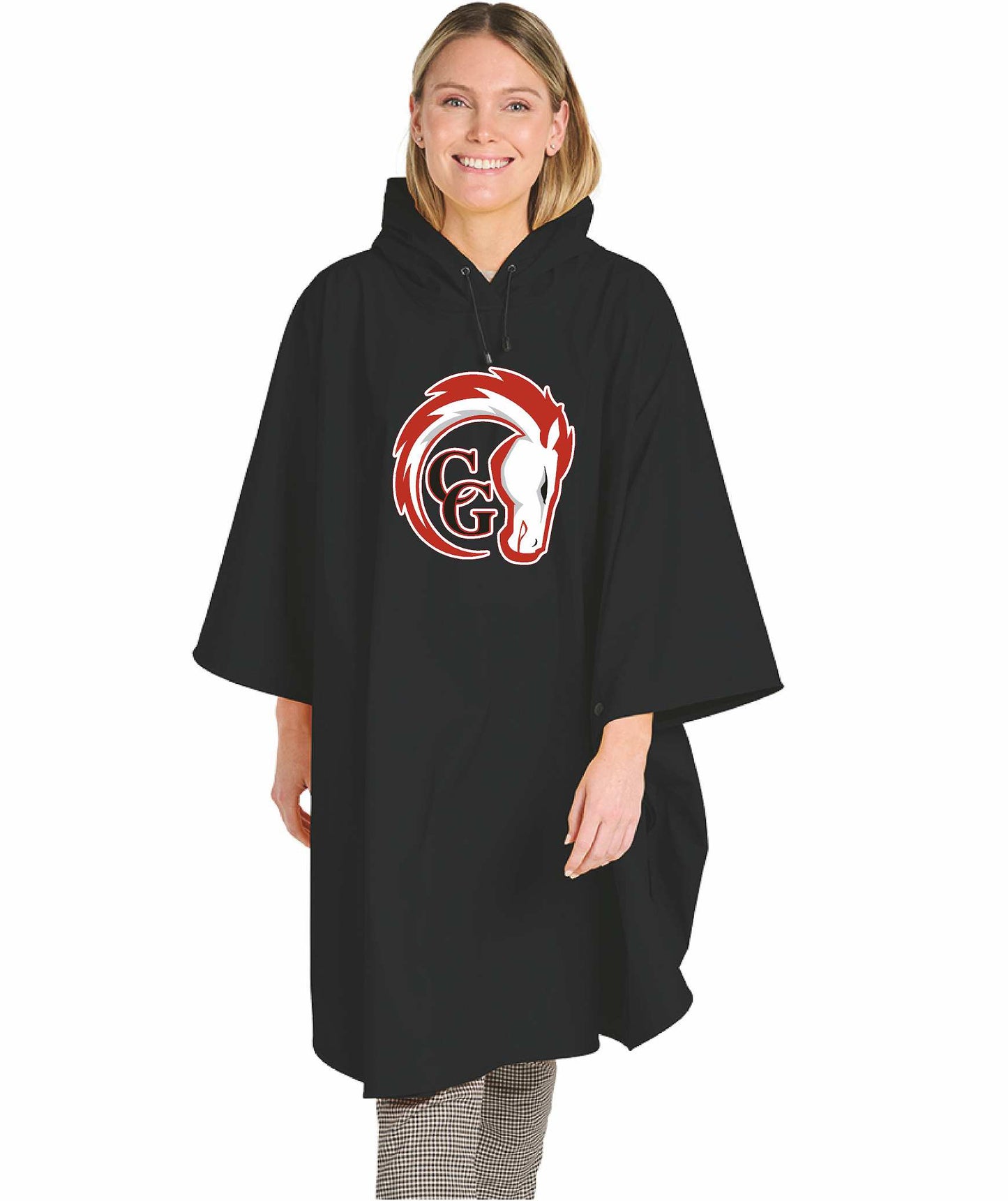 CG Chargers Unisex Charles River Peak Poncho 1415