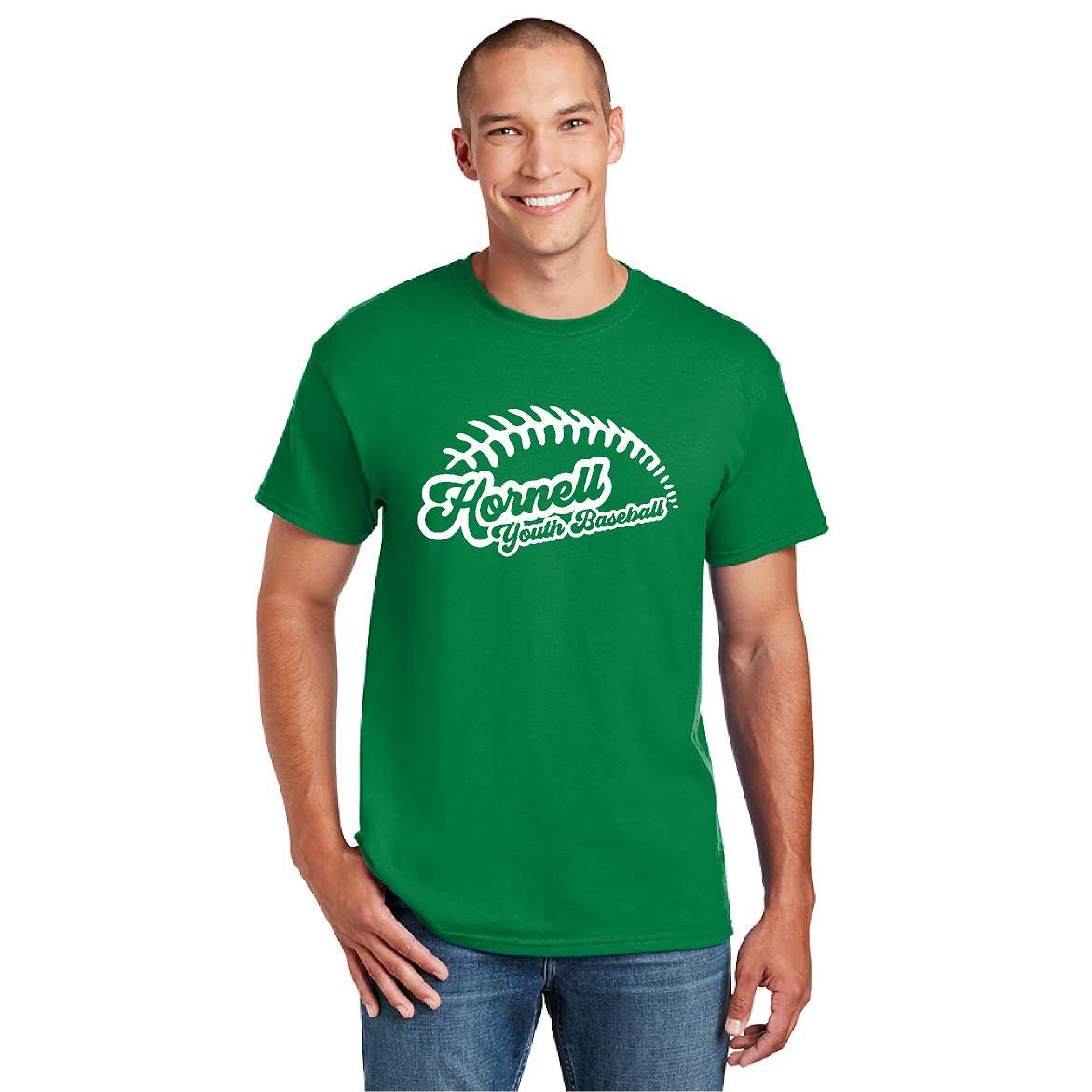 Team-Specific Hornell Youth Baseball Family Shirts - Unisex 8000