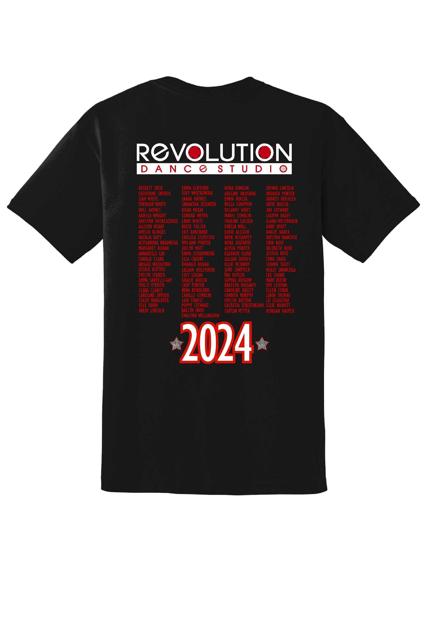 Revolution Dance Studio Recital Shirt 2024
