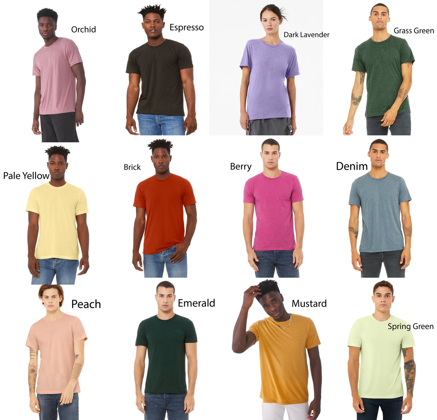 URMC BELLA+CANVAS® 3413 Unisex Triblend Short Sleeve Tee CV205