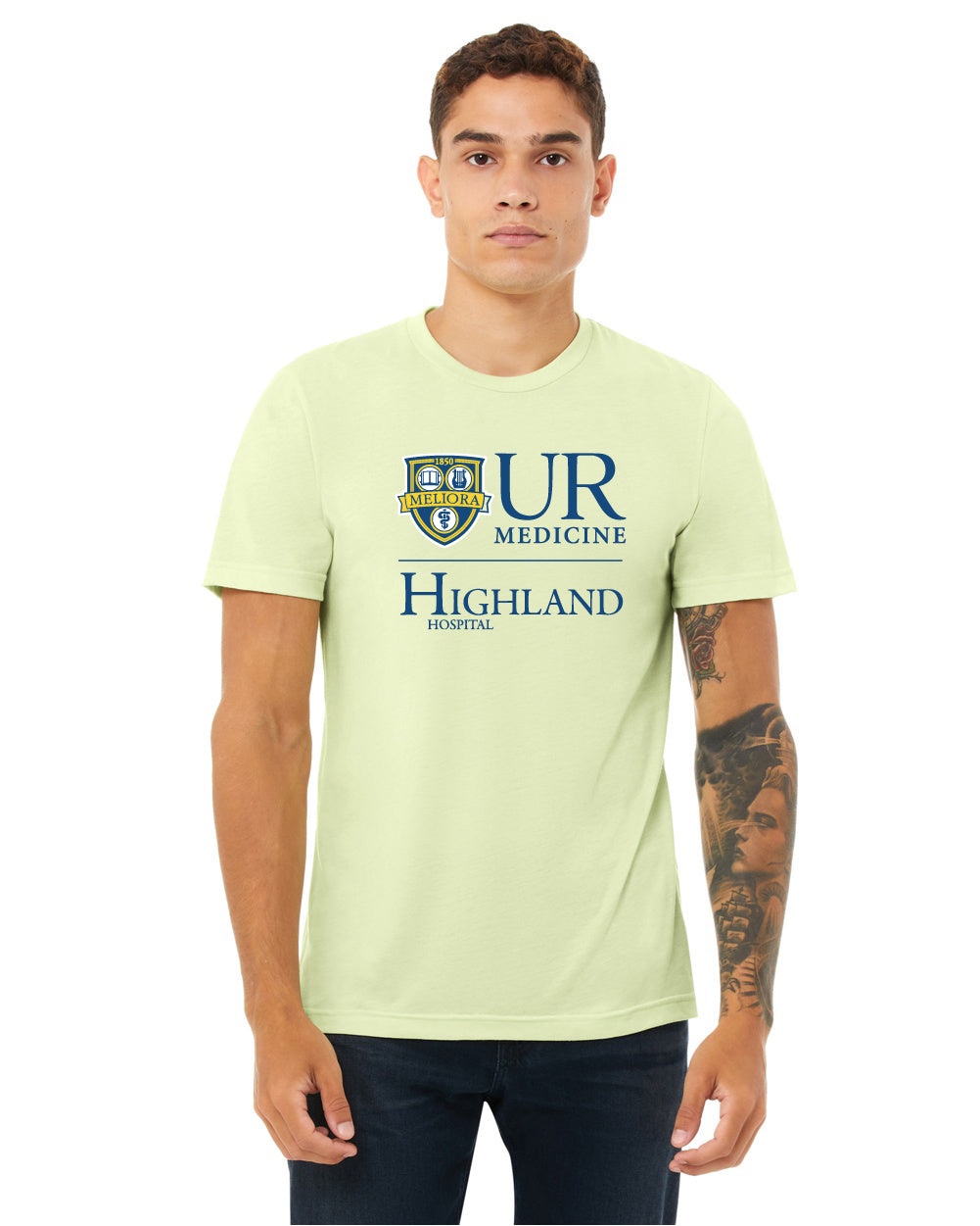 URMC BELLA+CANVAS® 3413 Unisex Triblend Short Sleeve Tee CV205