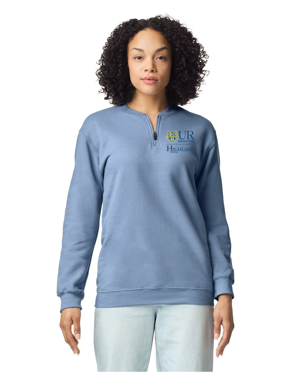 URMC Gildan® SF008 Softstyle Midweight Adult Fleece 1/4 Zip Sweatshirt GDSF008