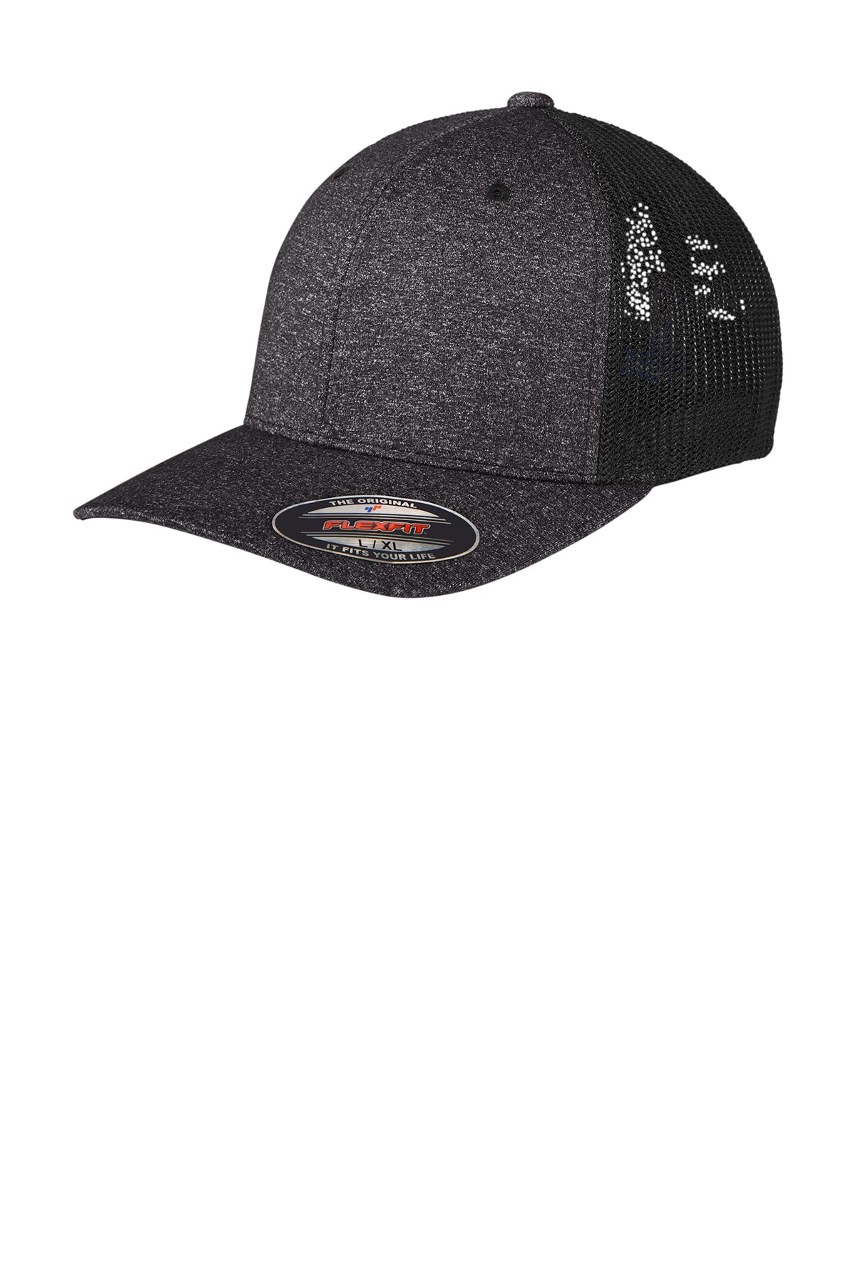 Campbell Savona Port Authority ® Flexfit ® Melange Mesh Back Trucker Cap C302