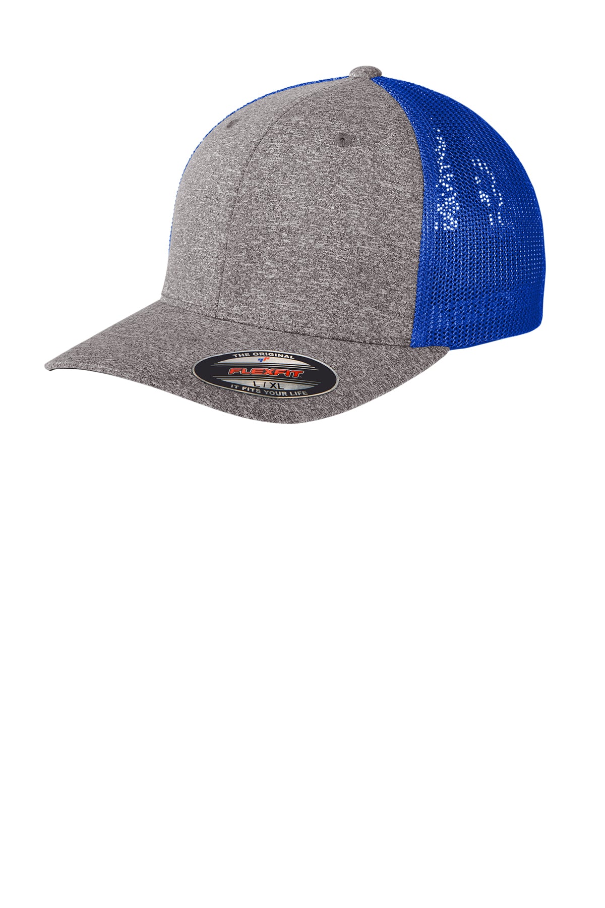 Campbell Savona Port Authority ® Flexfit ® Melange Mesh Back Trucker Cap C302
