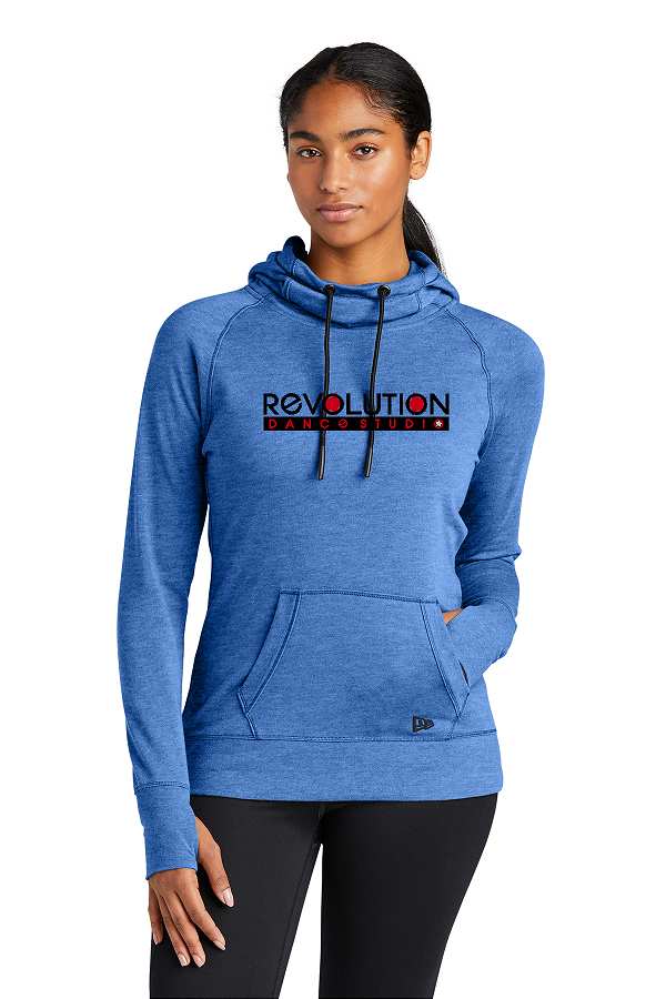 Revolution Dance New Era® Ladies Tri-Blend Fleece Pullover Hoodie LNEA510