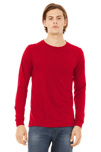 HHS Ski Team BELLA+CANVAS ® Unisex Jersey Long Sleeve Tee - BC3501