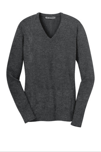 HBPC Port Authority® Ladies V-Neck Sweater LSW285