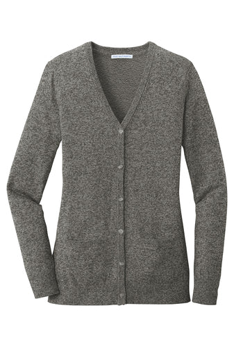 U of R Port Authority ® Ladies Marled Cardigan Sweater LSW415