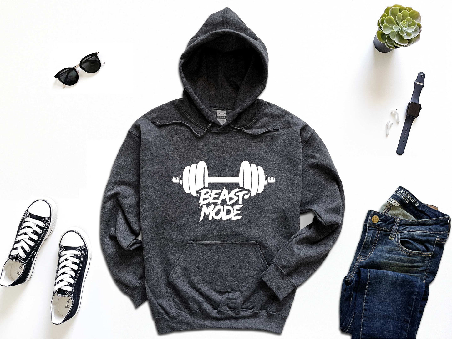 Beast Mode Hoodie - unisex 18500