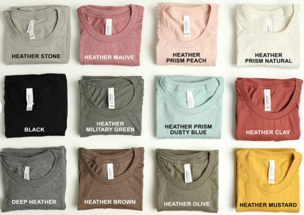 **NEW** U of R BELLA+CANVAS ® Heather Unisex Jersey Short Sleeve Tee BC3001CVC