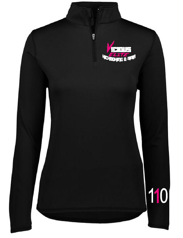 Vicious Elite Ladies Performance Quarter Zip 2787