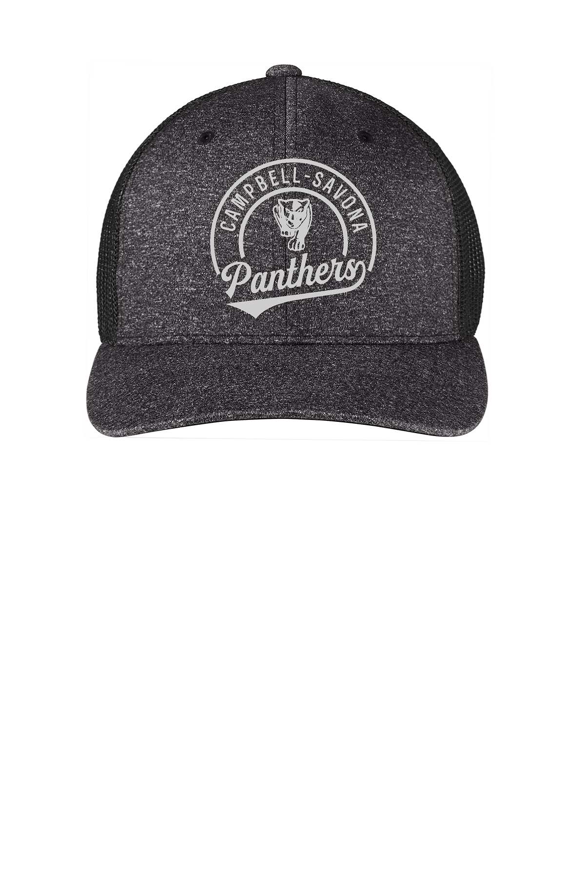 Campbell Savona Port Authority ® Flexfit ® Melange Mesh Back Trucker Cap C302