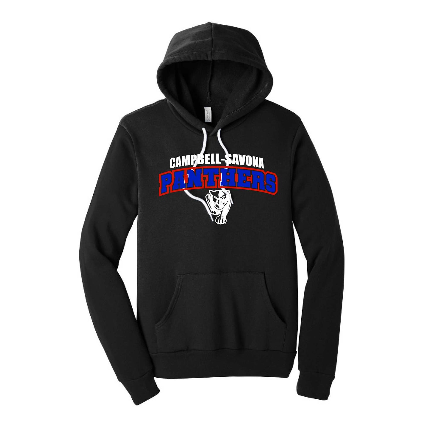 Campbell-Savona Hoodie, Unisex Gildan Black 18500