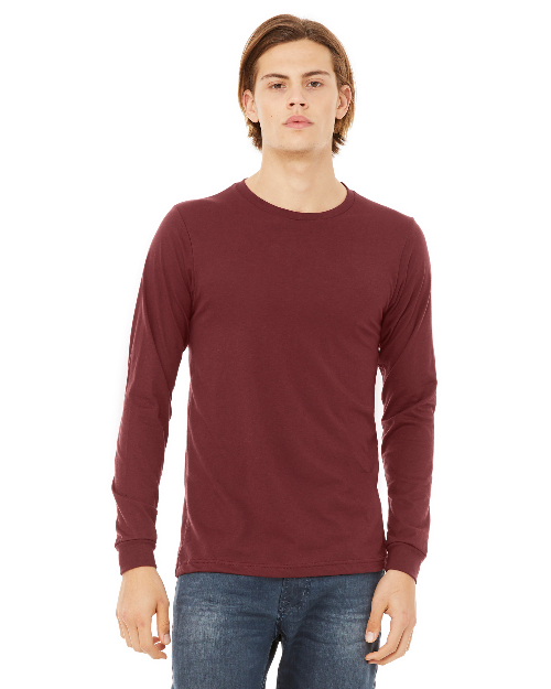 BCOJ CV239 BELLA+CANVAS® 3501 Unisex Long Sleeve Jersey Tee