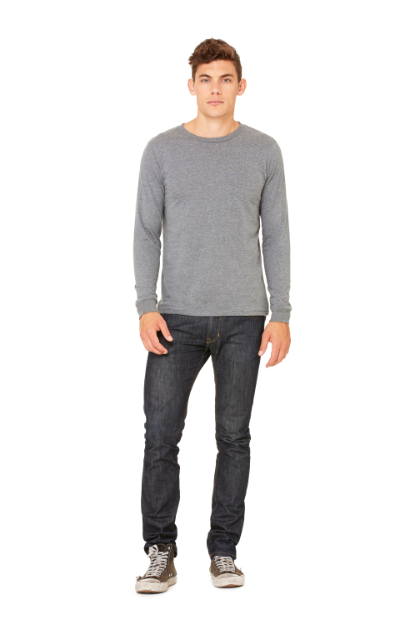 BCOJ CV239 BELLA+CANVAS® 3501 Unisex Long Sleeve Jersey Tee