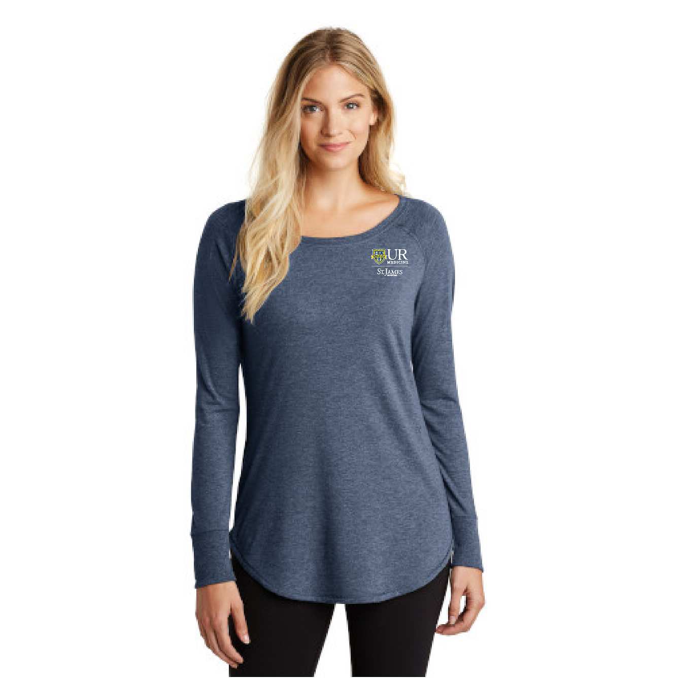 UR Medicine Printed Ladies DT132L, District long sleeve tunic