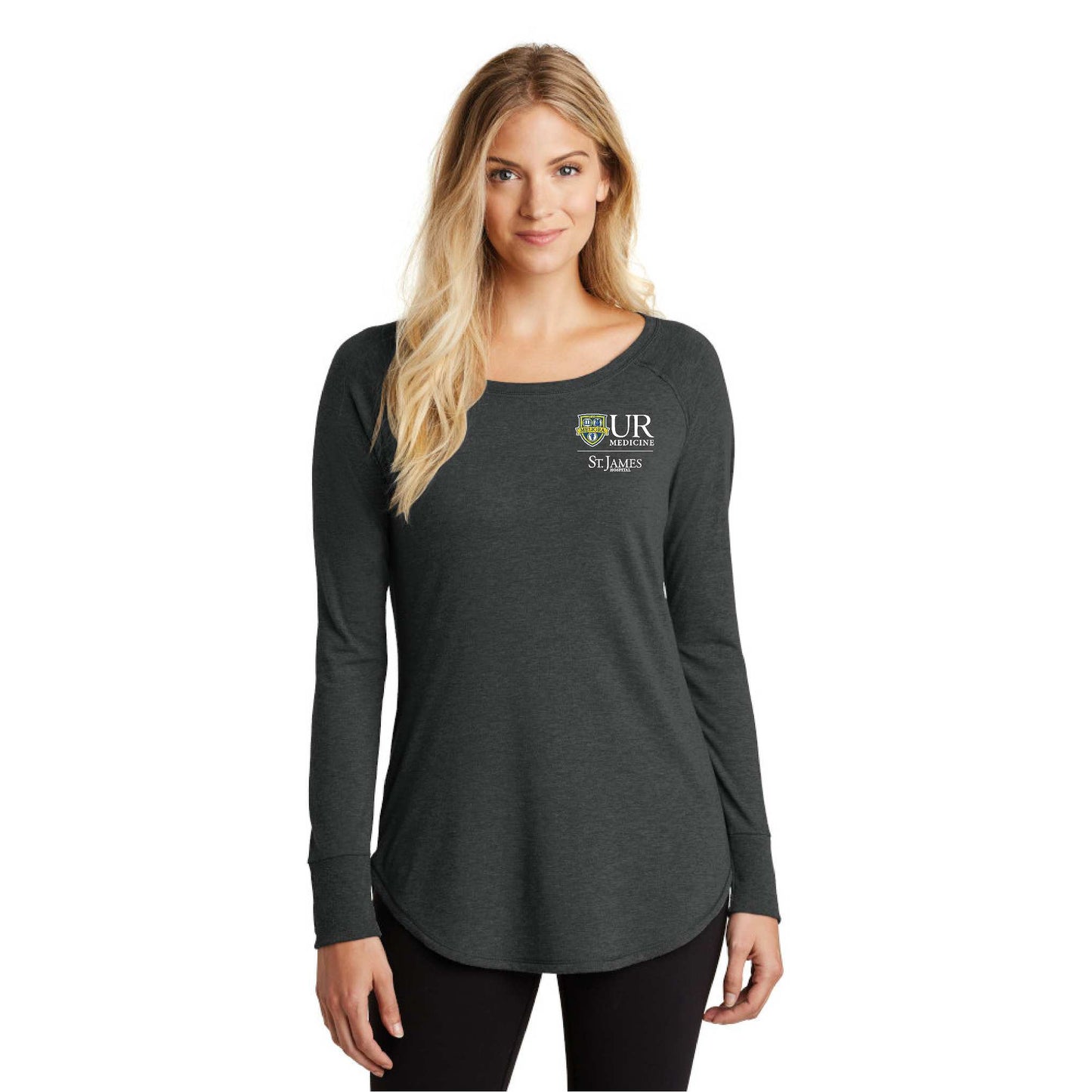 UR Medicine Printed Ladies DT132L, District long sleeve tunic