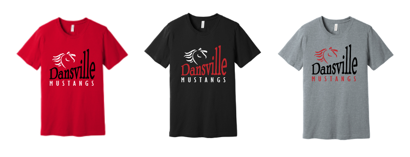 Dansville Mustangs Tshirt CV207