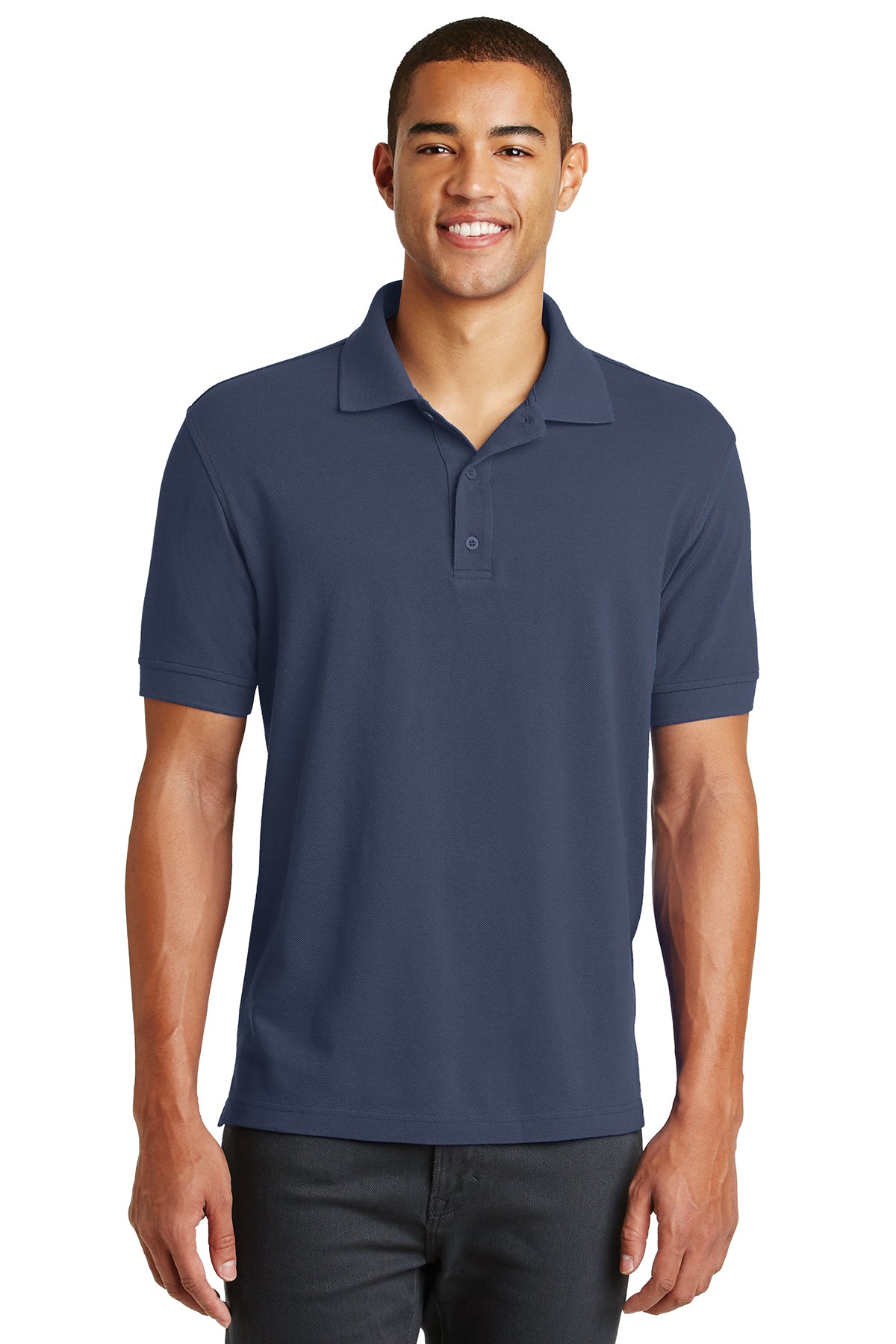 LL Lake Image (Embroidered) Eddie Bauer Golf Polo