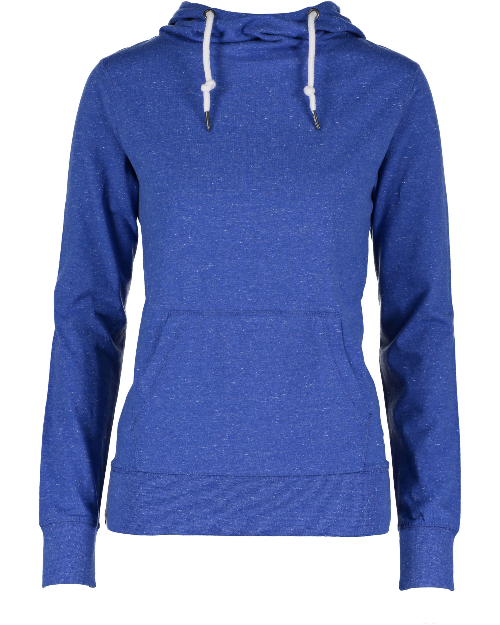 BCOJ EZ091 Enza® 09179 Ladies Long Sleeve Funnel Neck Hooded Tee