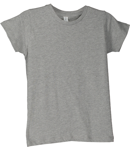 BCOJ EZ107 Enza® 10779 Youth Essential Crew Neck Tee