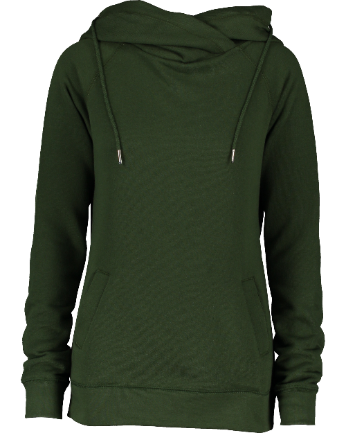 BCOJ EZ329 Enza® 32979 Ladies Classic Fleece Funnel Neck Pullover Hood