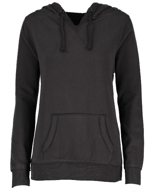 BCOJ EZ395 Enza® 39579 Ladies V-Notch Fleece Pullover Hood