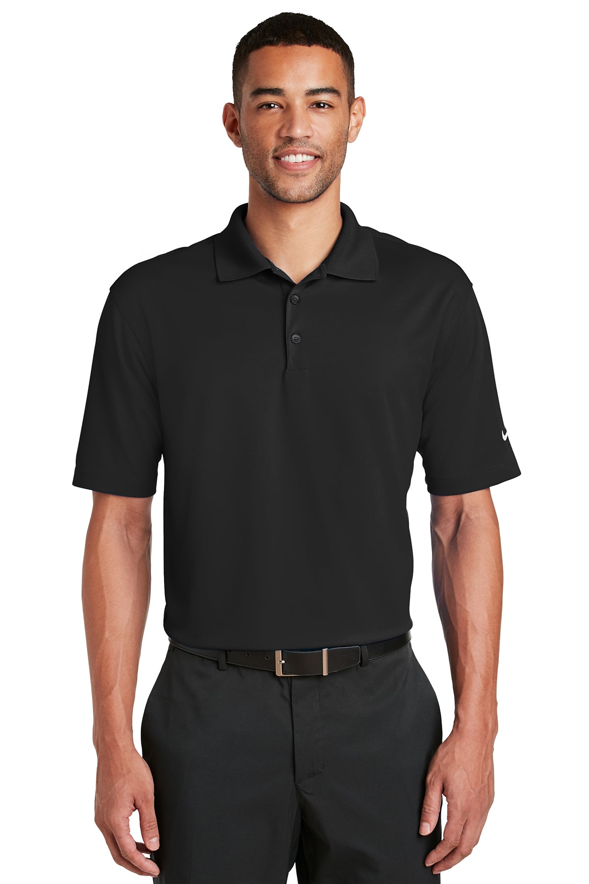 LL Lake Image (Embroidered) Nike Dri-Fit Golf Polo