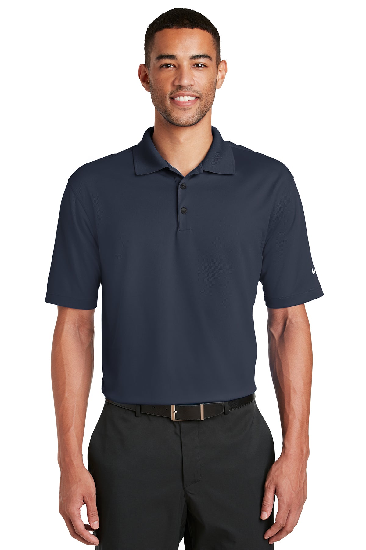LL Lake Image (Embroidered) Nike Dri-Fit Golf Polo