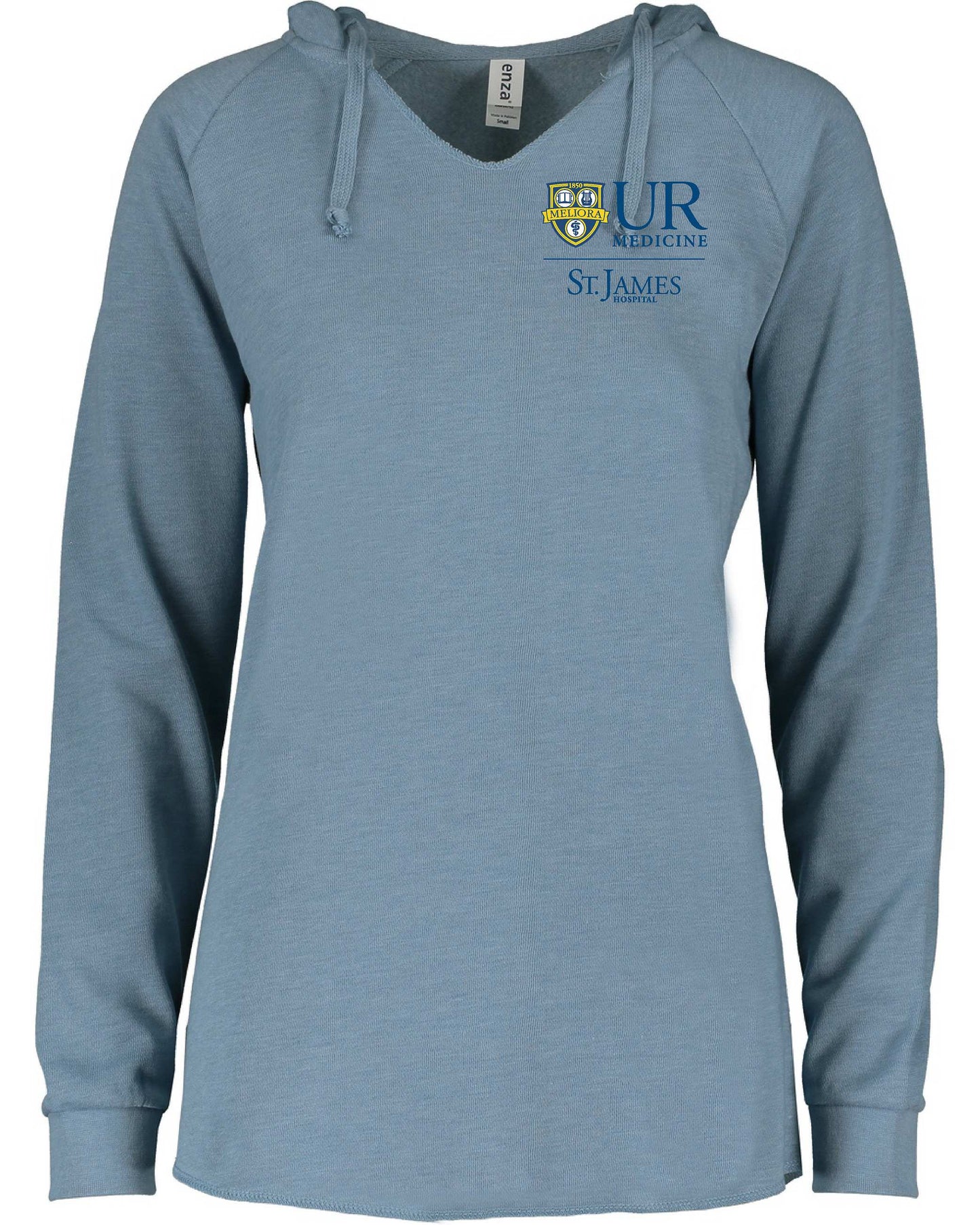 University of Rochester Hospitals EZ390 ladies Beach Fleece light weight hoodie