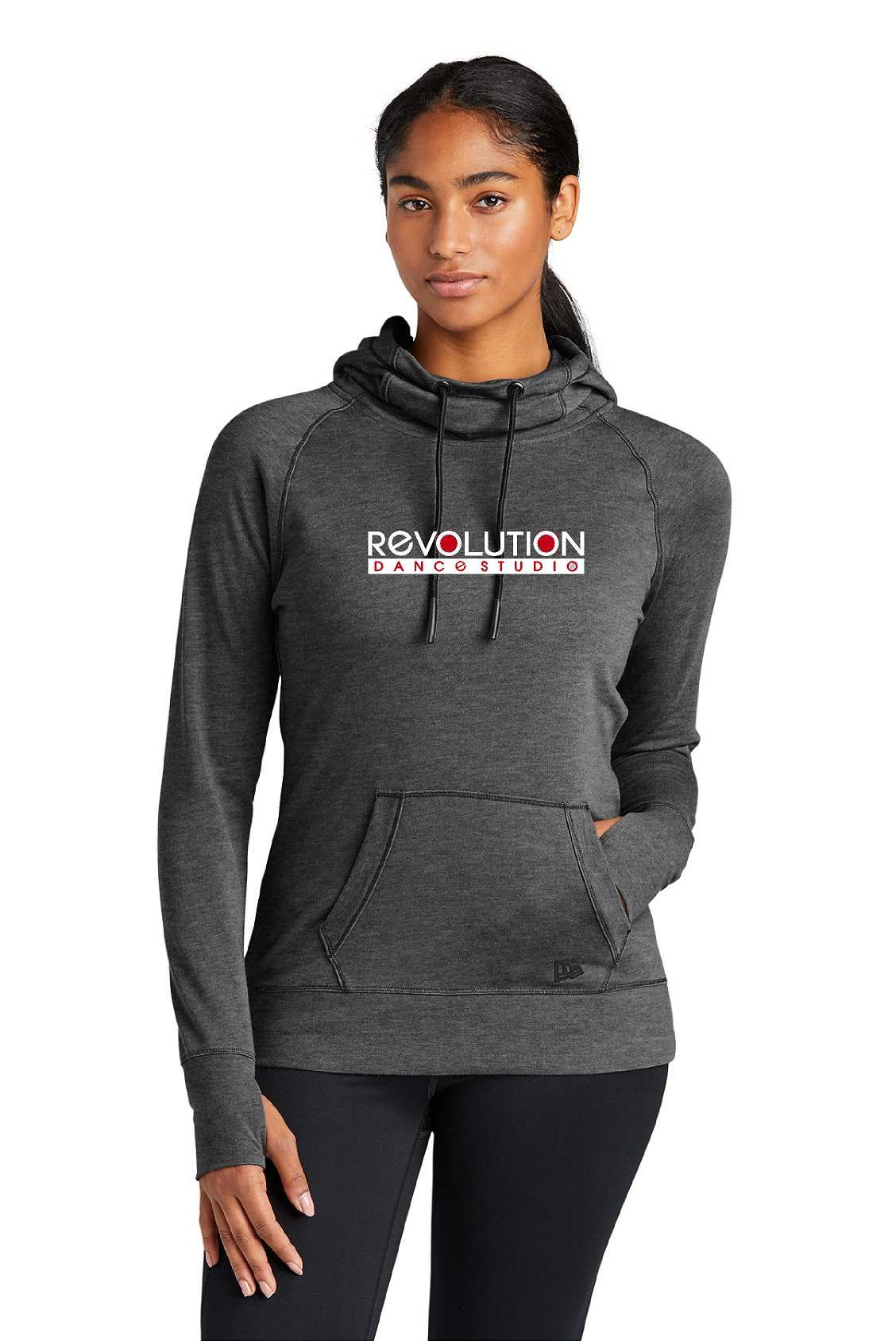 Revolution Dance New Era® Ladies Tri-Blend Fleece Pullover Hoodie LNEA510