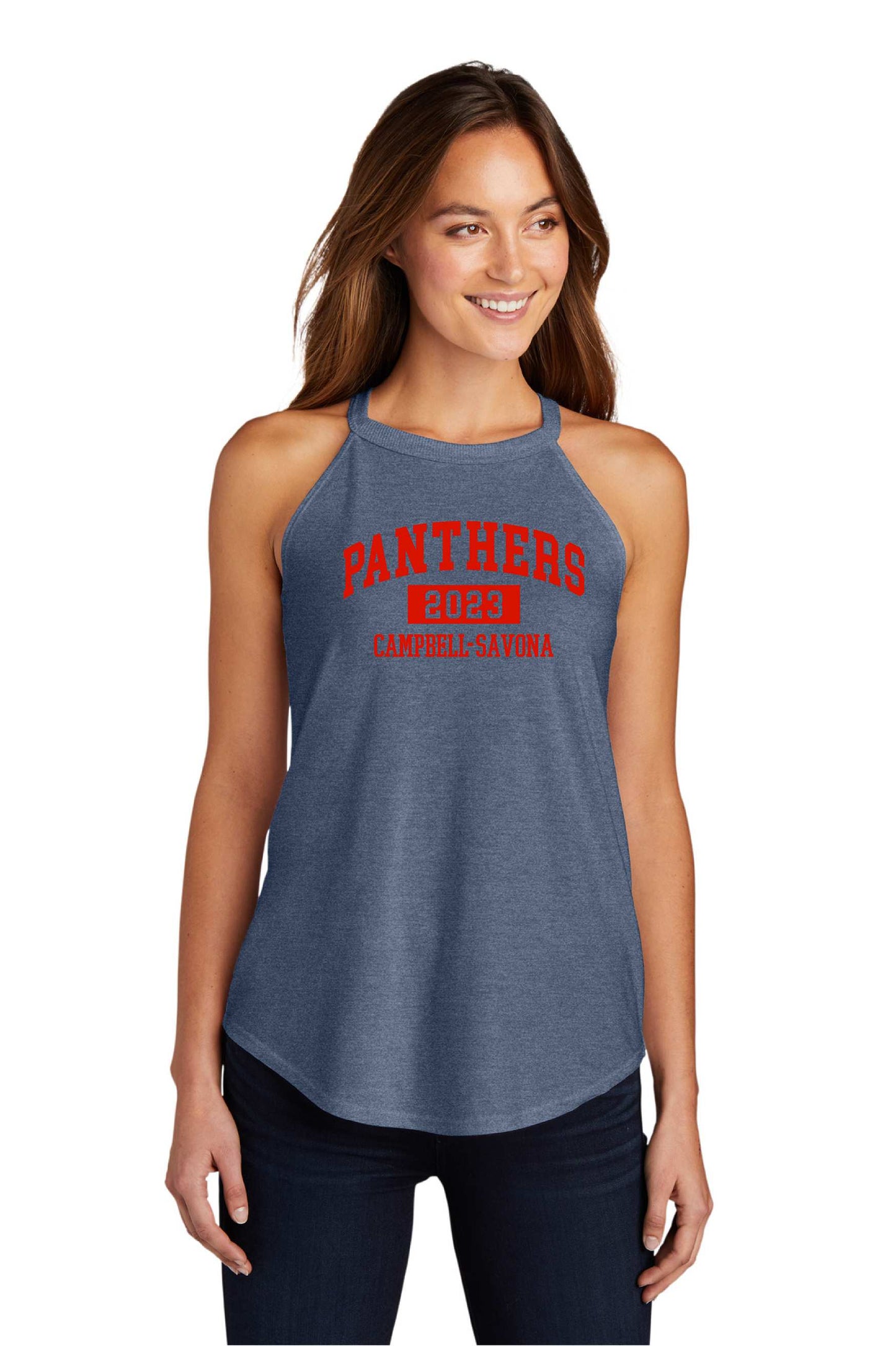 Campbell-Savona DT137L District ® Women’s Perfect Tri ® Rocker Tank