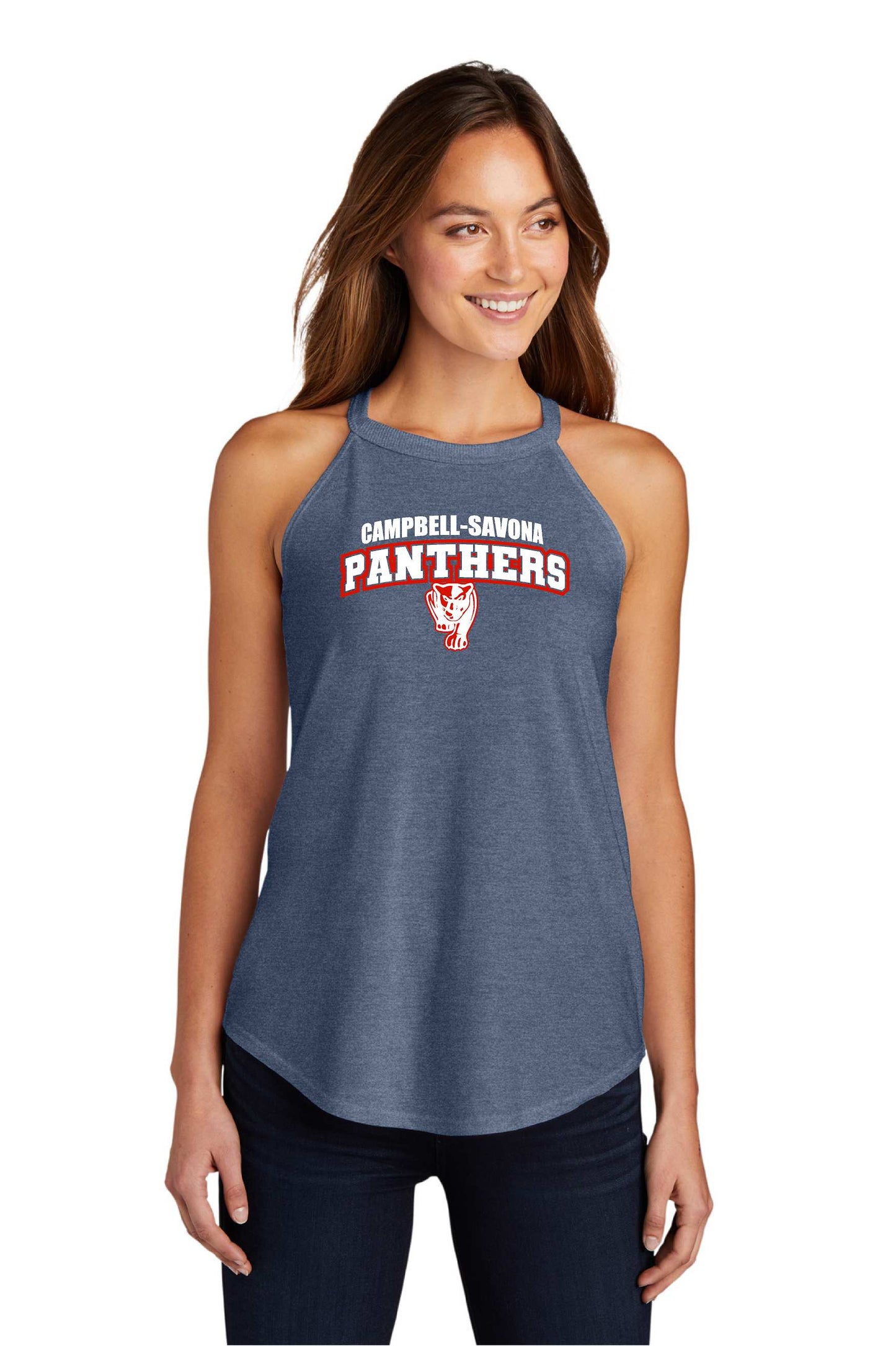 Campbell-Savona DT137L District ® Women’s Perfect Tri ® Rocker Tank