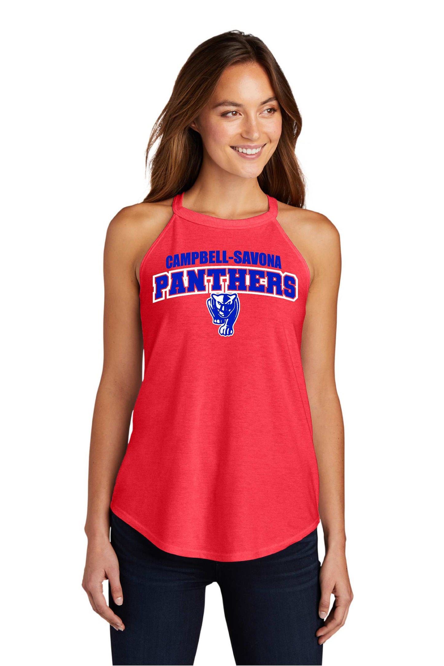 Campbell-Savona DT137L District ® Women’s Perfect Tri ® Rocker Tank