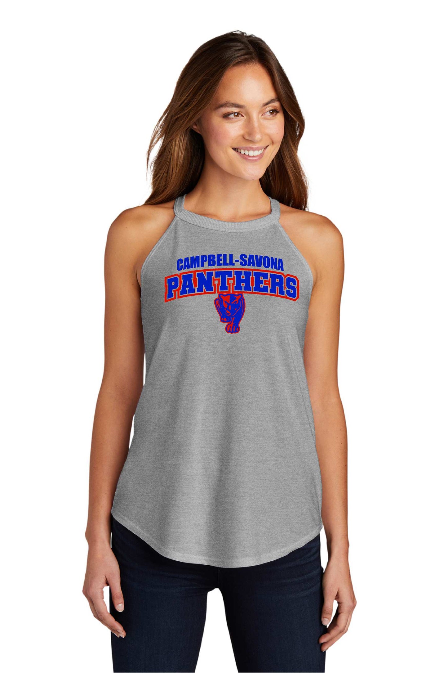 Campbell-Savona DT137L District ® Women’s Perfect Tri ® Rocker Tank