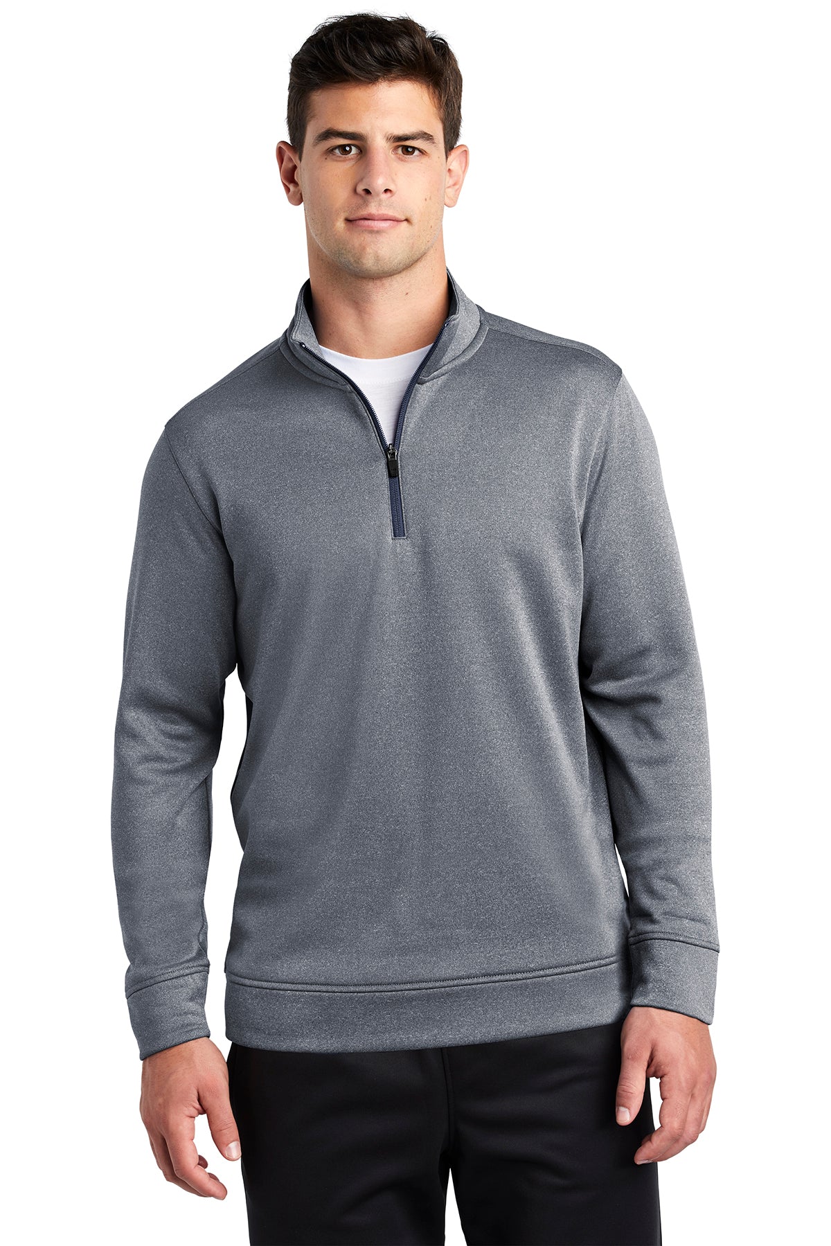 U of R Sport-Tek ® Men's PosiCharge ® Sport-Wick ® Heather Fleece 1/4-Zip Pullover ST263