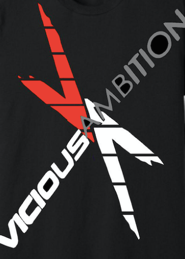 Vicious Ambition Ladies Baseball Shirt