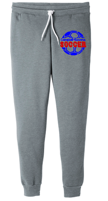 Campbell Savona Soccer Unisex Joggers, Bella Brand, BC3727