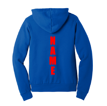 Campbell Savona Split Soccer Bella hoodie - unisex BC3719