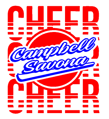Campbell Savona Cheer Glitter Bella Unisex tshirt BC3001