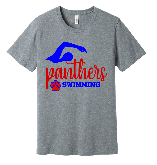 Campbell Savona Panther Swim Bella Unisex tshirt BC3001