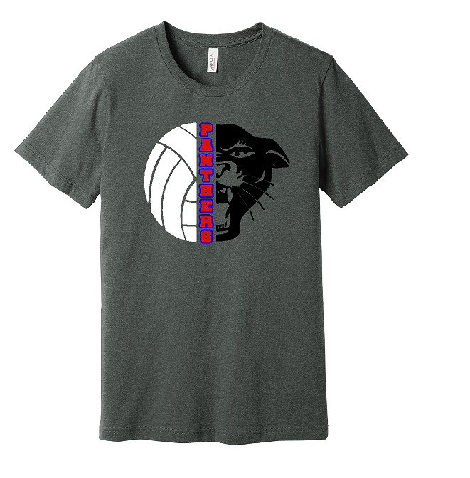 Panther Volleyball Bella Unisex tshirt BC3001