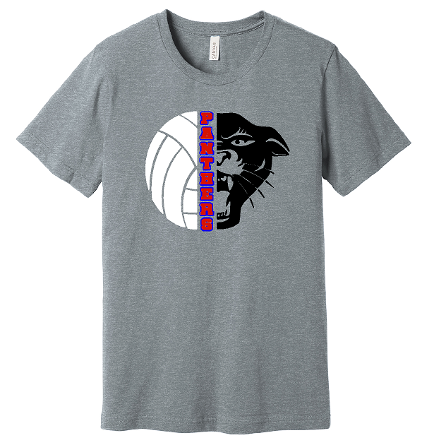 Panther Volleyball Bella Unisex tshirt BC3001