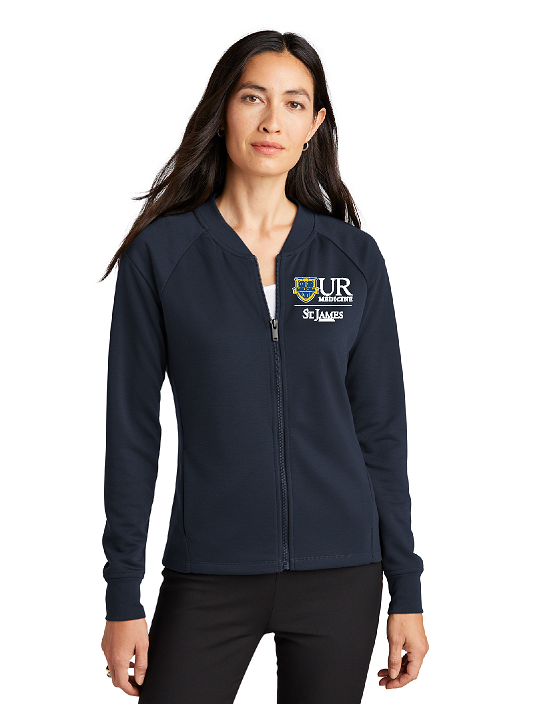 **NEW** U of R Ladies knit bomber jacket MM3001